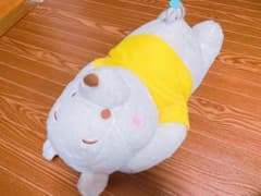 ☆最終値下げ☆【新品未使用タグ付き】くまのプーさん　ぬいぐるみ　お昼寝のサムネイル
