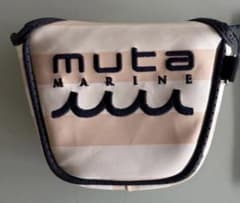 muta GOLF の世界感満載珍しいピンク色　 超可愛いエナメルパターカバーのサムネイル