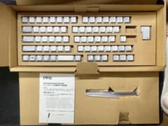 25/9月購入 HHKB 日本語(JP) 白 中央印字キートップセットのサムネイル