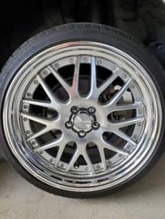 ワーク LS 207 19インチ Yahoo!オークション - 希少 深リム WORK LS207 19インチ 8.5JJ +39 5H