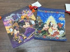 【タグ付き新品・未使用】ディズニーシー 巾着 ハロウィン クリスマス TDSのサムネイル