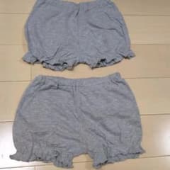 かぼちゃパンツ 80 2枚セット 双子 お揃いのサムネイル