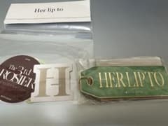 HERLIPTO タグ型キーホルダー グリーンのサムネイル
