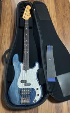 Kanade SOUND DESIGN KPM-AS 藍染 ベース　ケース付 Kanade SOUND DESIGN KPM-AS 藍染 ベース ケース付 - メルカリ