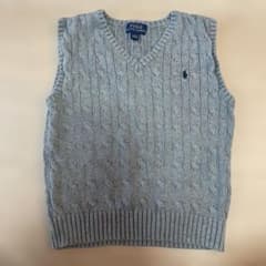 POLO RALPH LAUREN ケーブル編みベスト 6のサムネイル