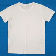 無印良品☆新品 Tシャツ キッズ 120㎝ 半袖 白のサムネイル