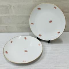 大倉陶園 プレート 2枚セット 金縁 薔薇柄 - メルカリ