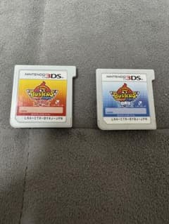 妖怪ウォッチバスターズ 赤猫団 白犬隊 3DS ソフト 2本セットのサムネイル