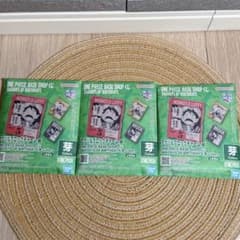 ONE PIECE BASE SHOP 복권 아크릴 블록 매력 3장 싹