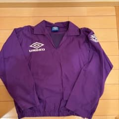 UMBRO アンブロ プルオーバー ドリルトップ　パープル　激レア　ヴィンテージ UMBRO アンブロ プルオーバー ドリルトップ パープル 激レア
