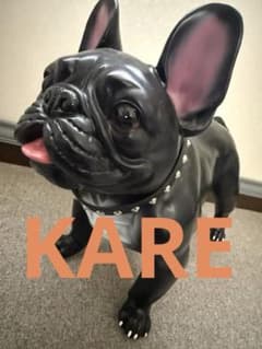 【正規品☆廃版品】KARE・フレンチブルドッグ 置物（黒） 正規品☆廃版品】KARE・フレンチブルドッグ 置物（黒） - メルカリ