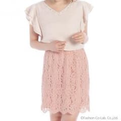 ミッシュマッシュ♡レースドッキングワンピのサムネイル