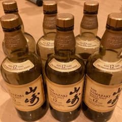 サントリー 山崎12年 空瓶 6本セットのサムネイル