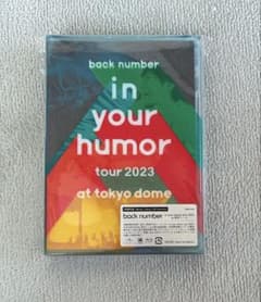 【未使用】back number in your humor 2023のサムネイル