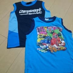 ありがとう様☆専用☆美品☆120☆トッキュージャーのタンクトップのサムネイル