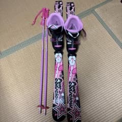 子供用スキー110ブーツ22ポール96のサムネイル