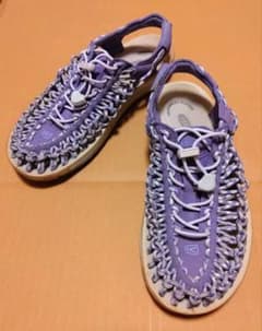 KEEN ユニーク サンダル パープル 24.5cm