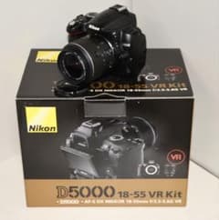 Nikon メルカリ - キット VRⅡ 18-55mm ＆AF-S D5000 Nikon 元箱付 バッテリー充電器付 VR 18-55mm レンズキット D5000 デジタルカメラ