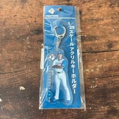 北海道日本ハムファイターズ 松本剛 1/25スケールアクリルキーホルダー