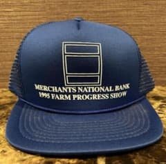 ヴィンテージキャップ　トラッカー　日本未発売　レア　企業ロゴのサムネイル