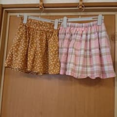女の子 短パン  ショートパンツ 130のサムネイル