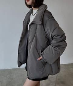 PAGEBOY サステナウォームナカワタブルゾン グレー 新品 タグ付き 