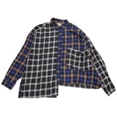 新品】Jieda/2019AW アシンメトリーチェック シャツ定価26400円 - メルカリ