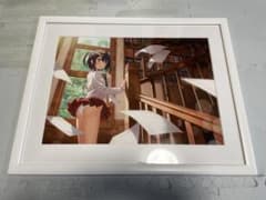 カントク　複製原画　詩的な図書館のサムネイル