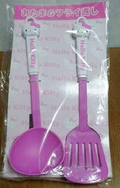 キティちゃん おたま&フライ返しセットのサムネイル
