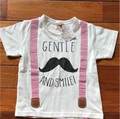 ＊こむぎ♡様＊プティマイン ひげ Tシャツ size100のサムネイル