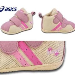 ゆうさん様専用♡新品未使用♡アシックス♡スクスクシリーズ♡ピンク13cmのサムネイル