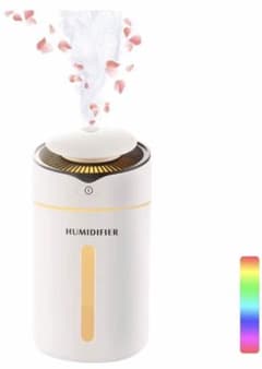 加湿器 卓上 アロマ 超音波式 静音 300ML 10時間連続加湿のサムネイル