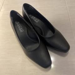 レディースパンプス　ブラックのサムネイル