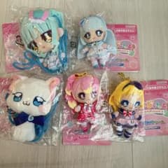 バンダイナムコヌイ　わんだふるぷりきゅあ！ ぷりぬいチャーム など5点セット