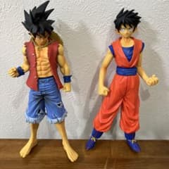 ドラゴンボール ワンピース フィギュア 2体セットのサムネイル
