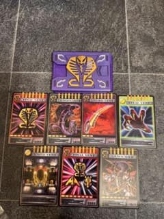 王蛇　カードデッキ　CSM Vバックル＆ドラグバイザー　仮面ライダーのサムネイル