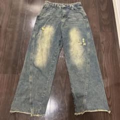 地底人　ウォッシュドカジュアルデニムのサムネイル