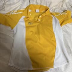 Mizuno 吸汗速乾 ポロシャツ イエローのサムネイル
