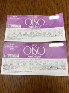 大磯ロングビーチ　チケット　2枚のサムネイル