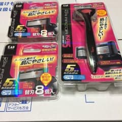 はまやねん様　専用　kai razor 5枚刃 替刃計16枚  カイ  レザーのサムネイル