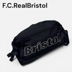 新品✨F.C.Real Bristol ツアーウエストバッグ ブラック 大容量 - メルカリ
