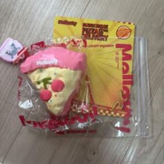 Mellojoy スクイーズ ピザ さくらんぼ チェリー ピンク - メルカリ