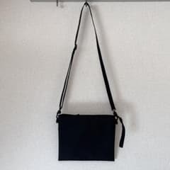 MUJI 無印良品 サコッシュ 黒 ブラックのサムネイル