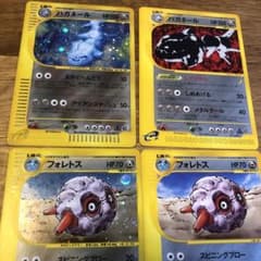 ポケモンカードe フォレトス　キラとノーマル　ハガネール　第三弾と第五弾　4枚のサムネイル