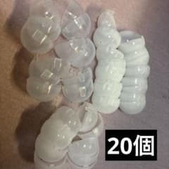 ガチャガチャ 空 カプセル 白/透明のサムネイル