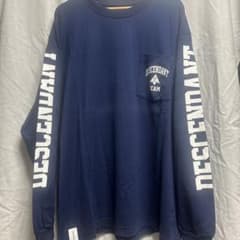 DESCENDANT ロンT ネイビー　サイズ2