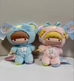 リトルツインスターズ キキララ50周年 キーホルダー 2体セット 即日