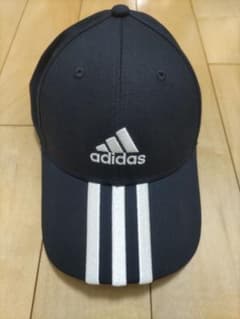 adidas ベースボールキャップ ブラック(ほぼ未使用)のサムネイル