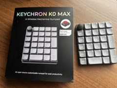 Keychron K0 Max ワイヤレスカスタム数字キーパッド 静音赤軸のサムネイル