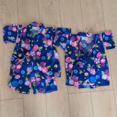 甚平　姉妹　兄弟　おそろいのサムネイル